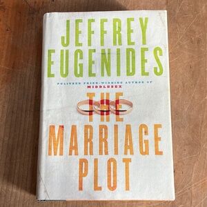 The Marriage Plot Jeffrey Eugenides hardcover Pulitzer Prize winning Book